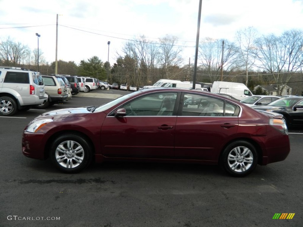2010 Altima 2.5 SL - Tuscan Sun Red / Blond photo #2