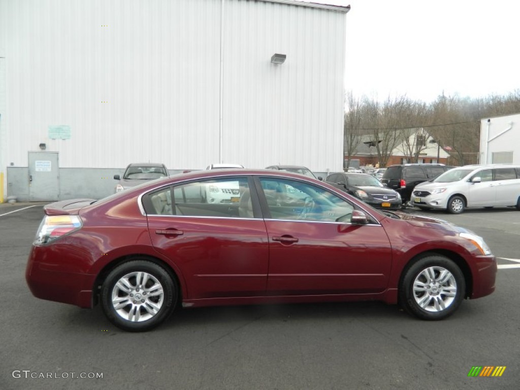 2010 Altima 2.5 SL - Tuscan Sun Red / Blond photo #6