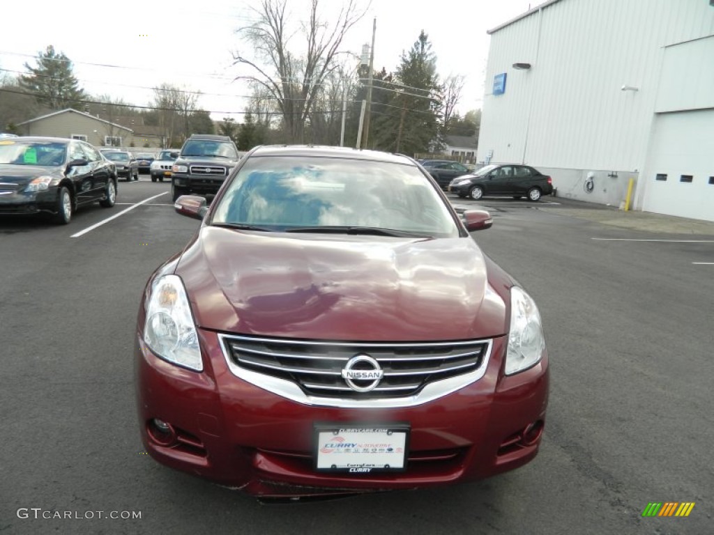 2010 Altima 2.5 SL - Tuscan Sun Red / Blond photo #8