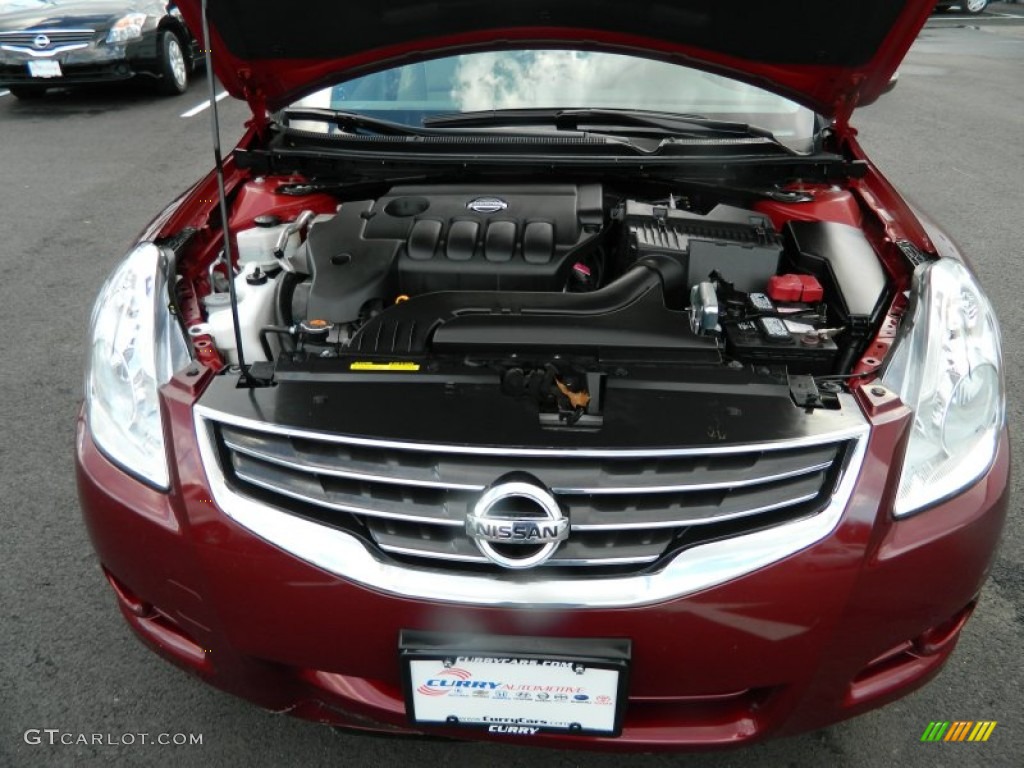 2010 Altima 2.5 SL - Tuscan Sun Red / Blond photo #9