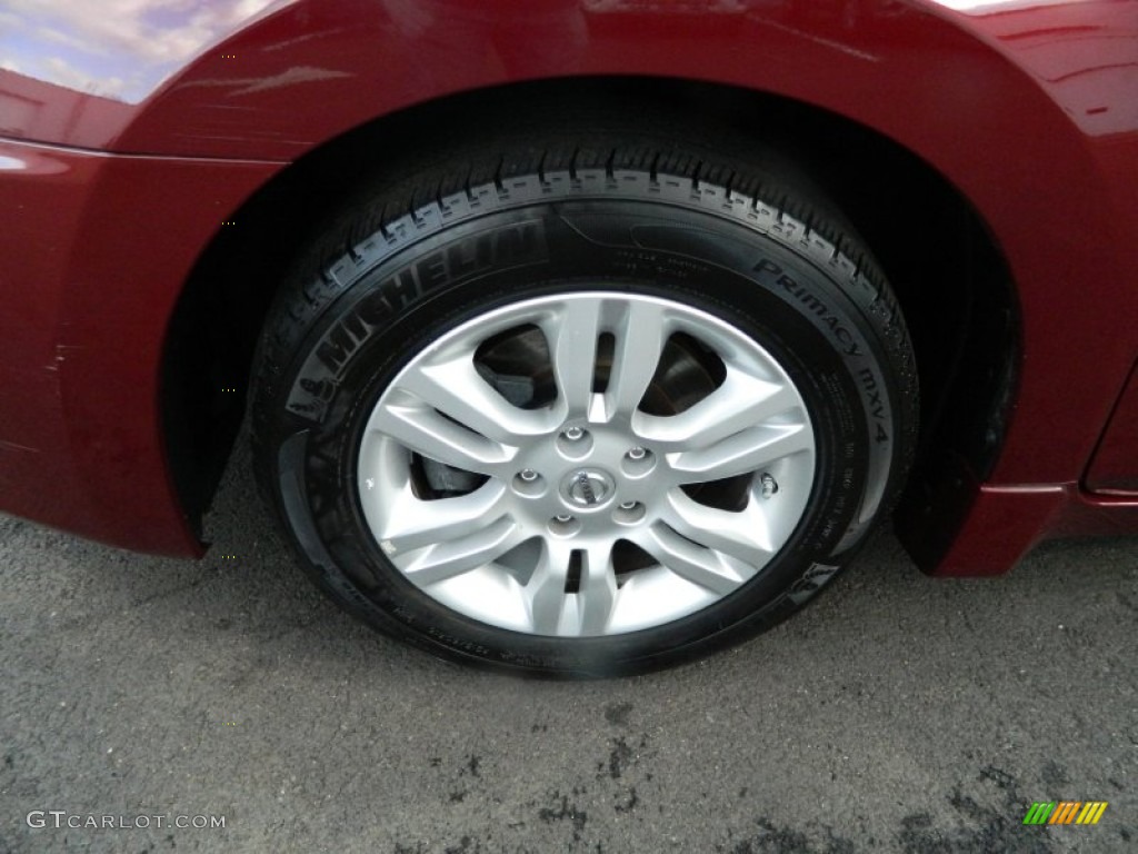 2010 Altima 2.5 SL - Tuscan Sun Red / Blond photo #10