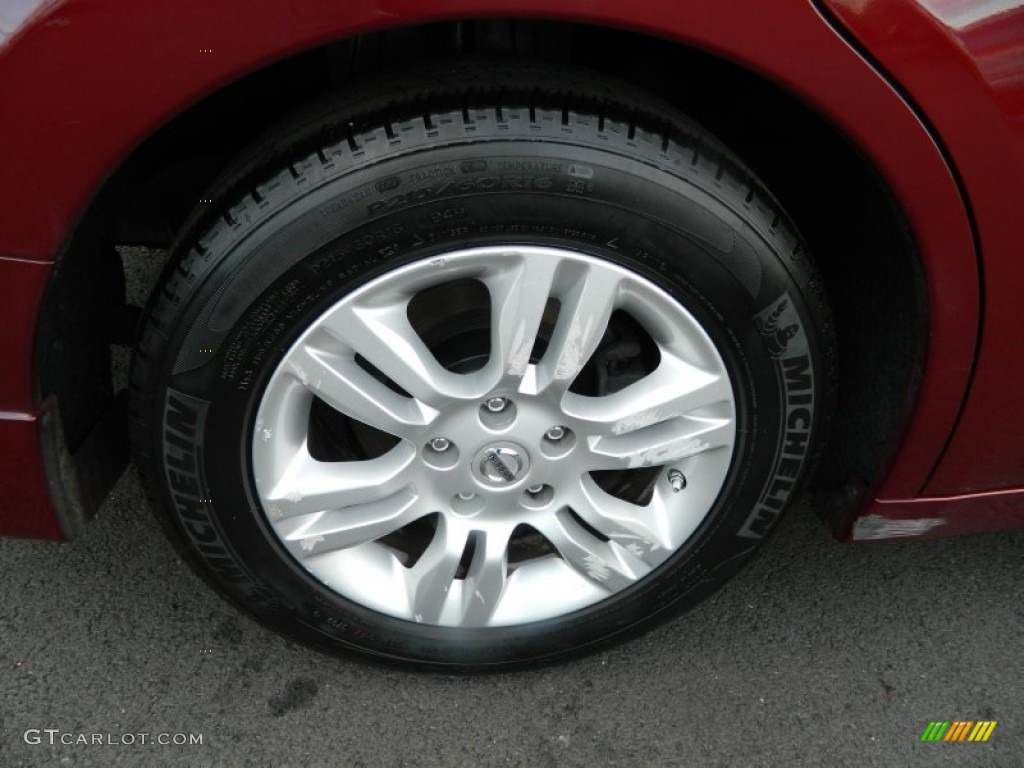 2010 Altima 2.5 SL - Tuscan Sun Red / Blond photo #12