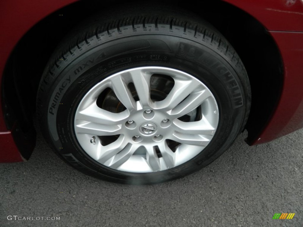 2010 Altima 2.5 SL - Tuscan Sun Red / Blond photo #13