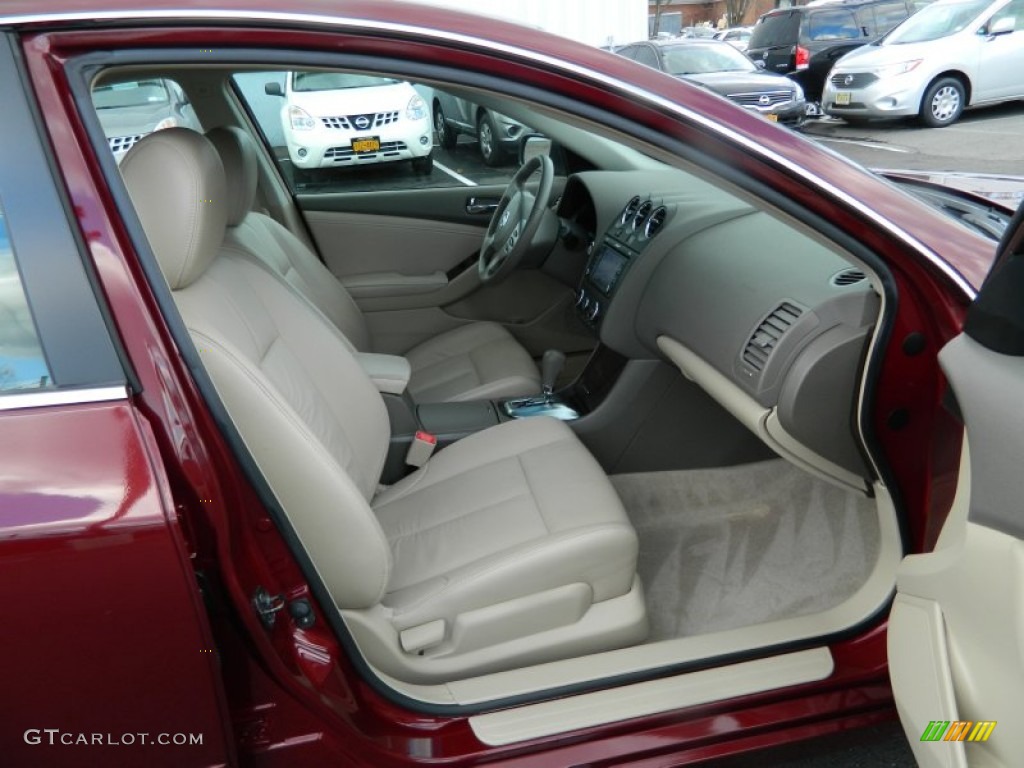 2010 Altima 2.5 SL - Tuscan Sun Red / Blond photo #17
