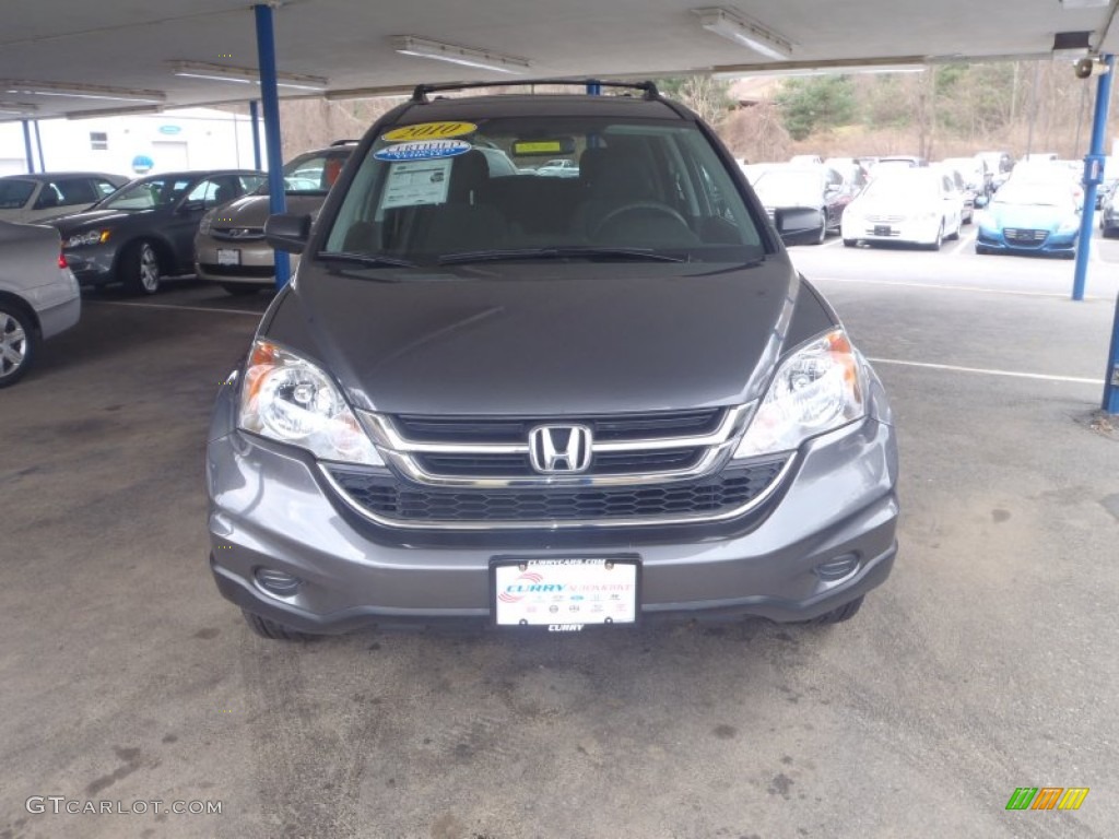 2010 CR-V EX AWD - Polished Metal Metallic / Black photo #3