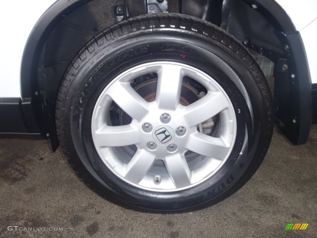 2009 CR-V EX 4WD - Taffeta White / Gray photo #12