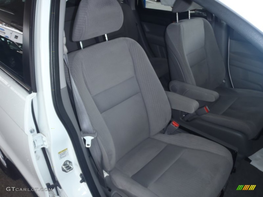 2009 CR-V EX 4WD - Taffeta White / Gray photo #15
