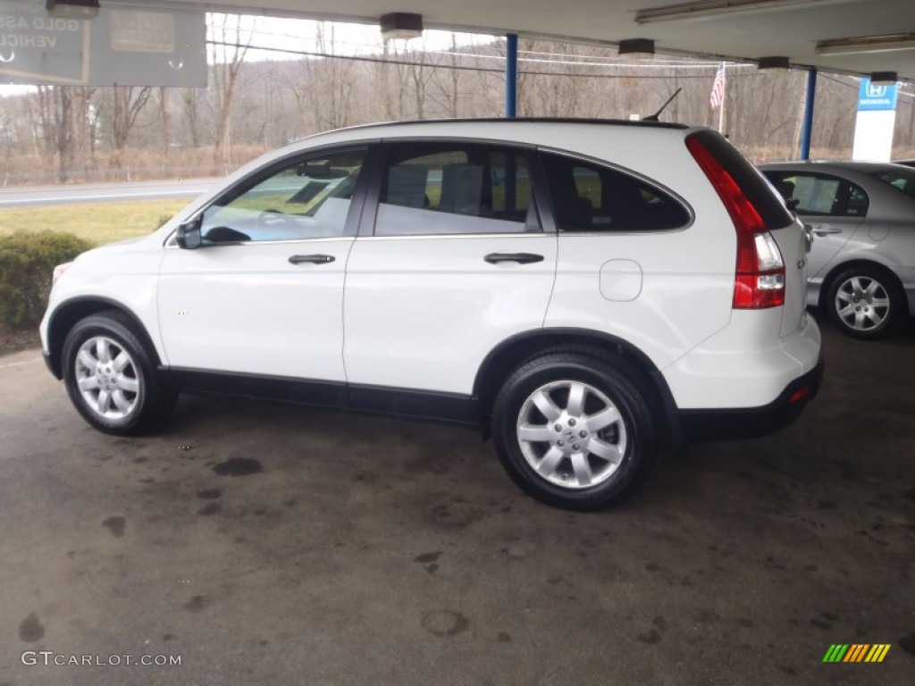 2009 CR-V EX 4WD - Taffeta White / Gray photo #27