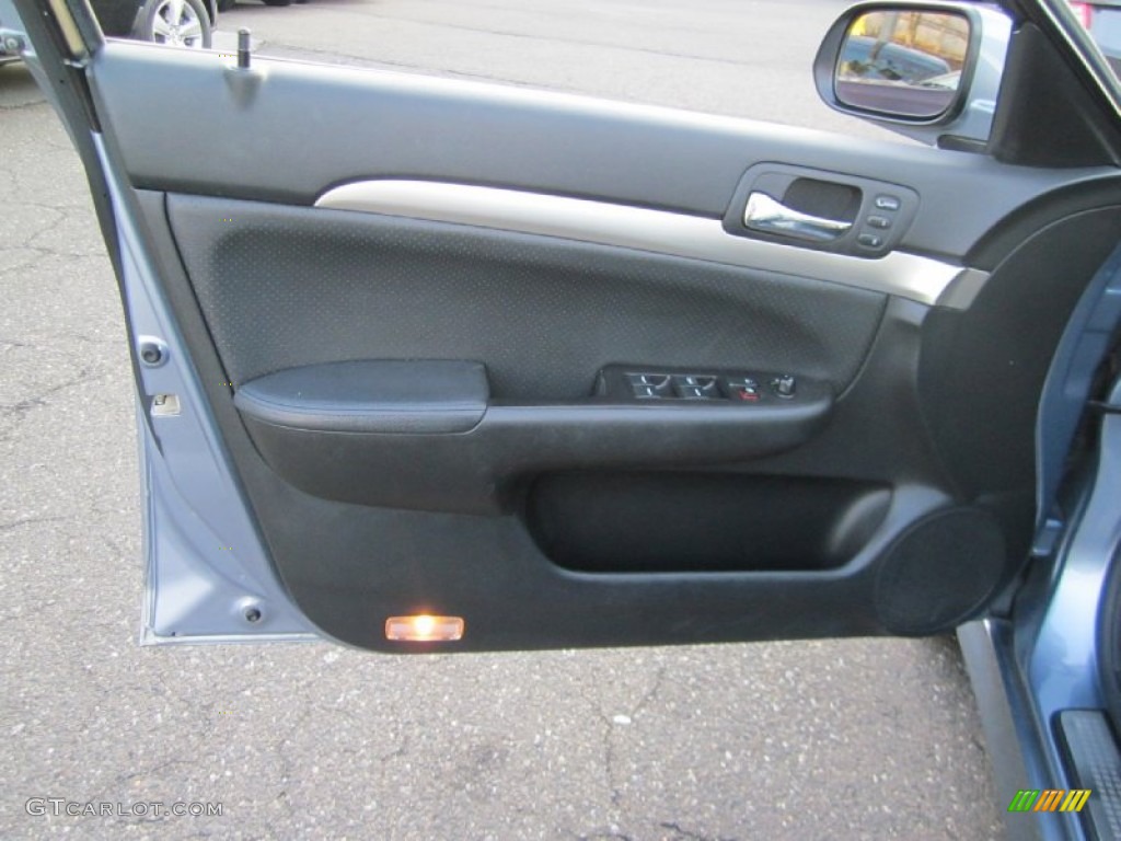 2006 Acura TSX Sedan Ebony Black Door Panel Photo #60456127