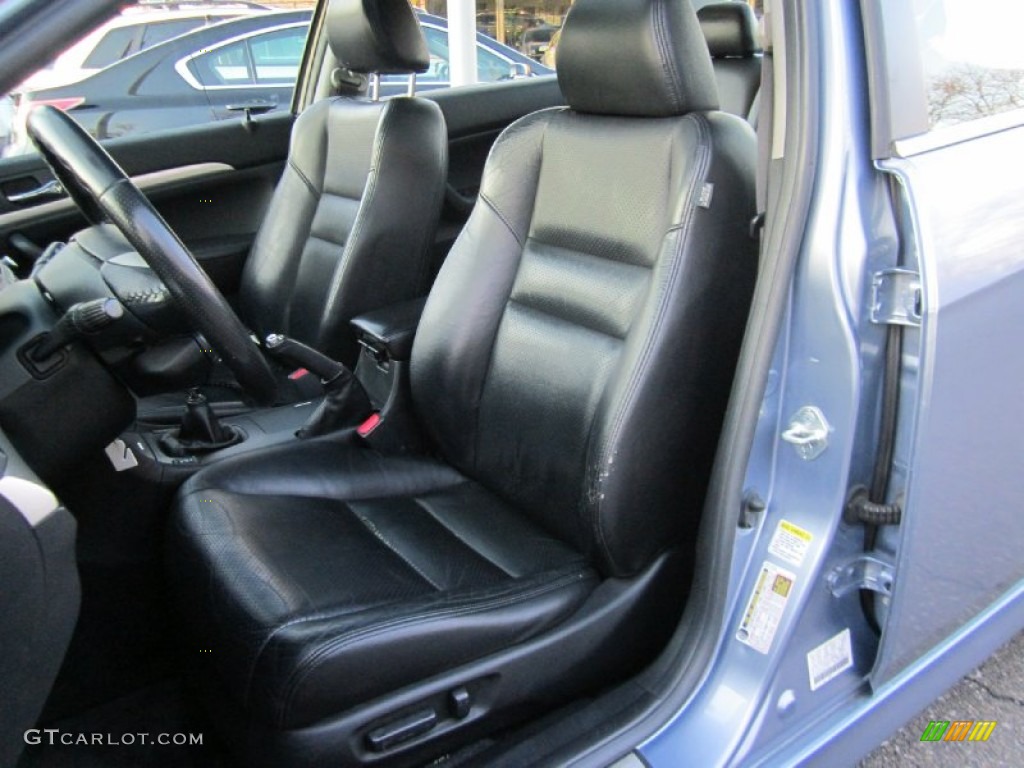 Ebony Black Interior 2006 Acura TSX Sedan Photo #60456138