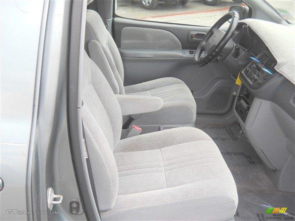 2000 Sienna CE - Silver Spruce Metallic / Gray photo #14