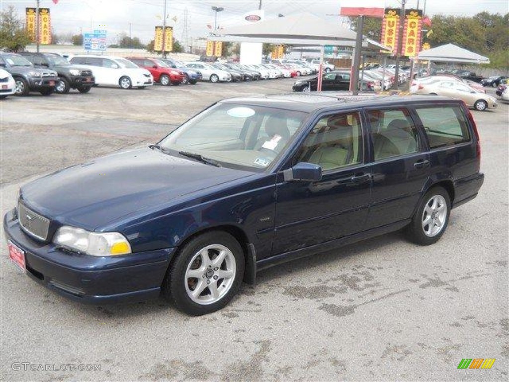 1998 V70 GLT - Dark Blue Metallic / Beige photo #3