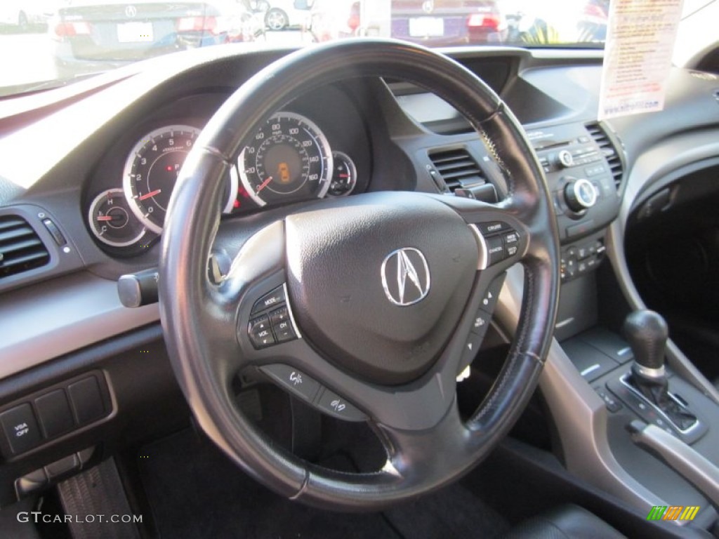 2009 TSX Sedan - Grigio Metallic / Ebony photo #18