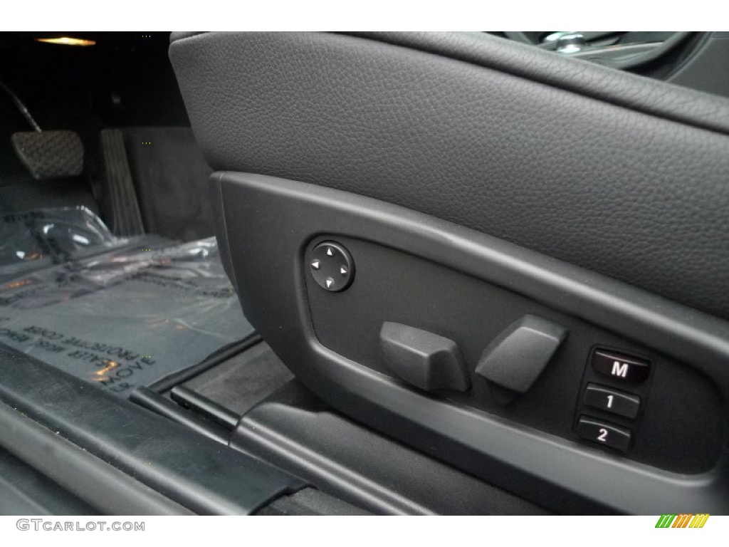 2009 5 Series 535xi Sedan - Space Grey Metallic / Black photo #17