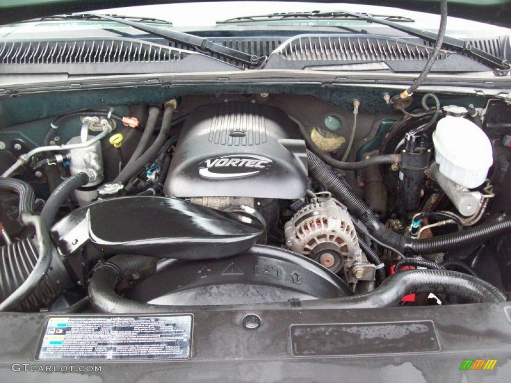 2004 Chevrolet Silverado 1500 Z71 Extended Cab 4x4 5.3 Liter OHV 16-Valve Vortec V8 Engine Photo #60457308