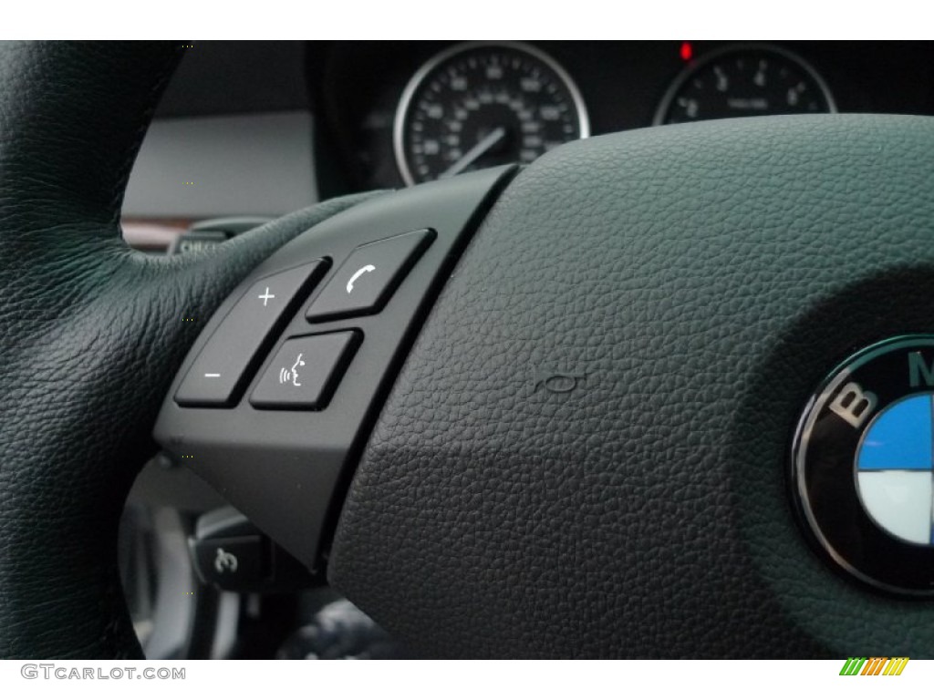 2009 5 Series 535xi Sedan - Space Grey Metallic / Black photo #19