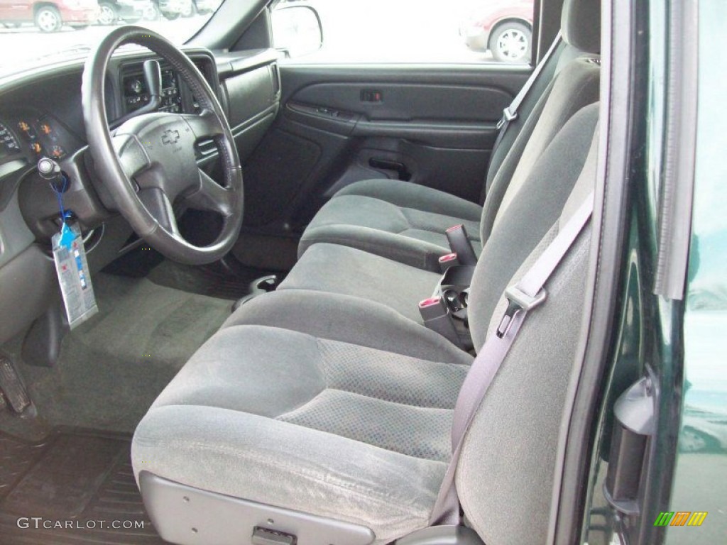 2004 Silverado 1500 Z71 Extended Cab 4x4 - Dark Green Metallic / Dark Charcoal photo #19