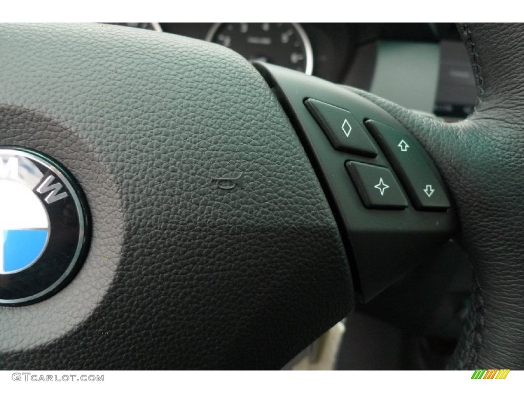 2009 5 Series 535xi Sedan - Space Grey Metallic / Black photo #20