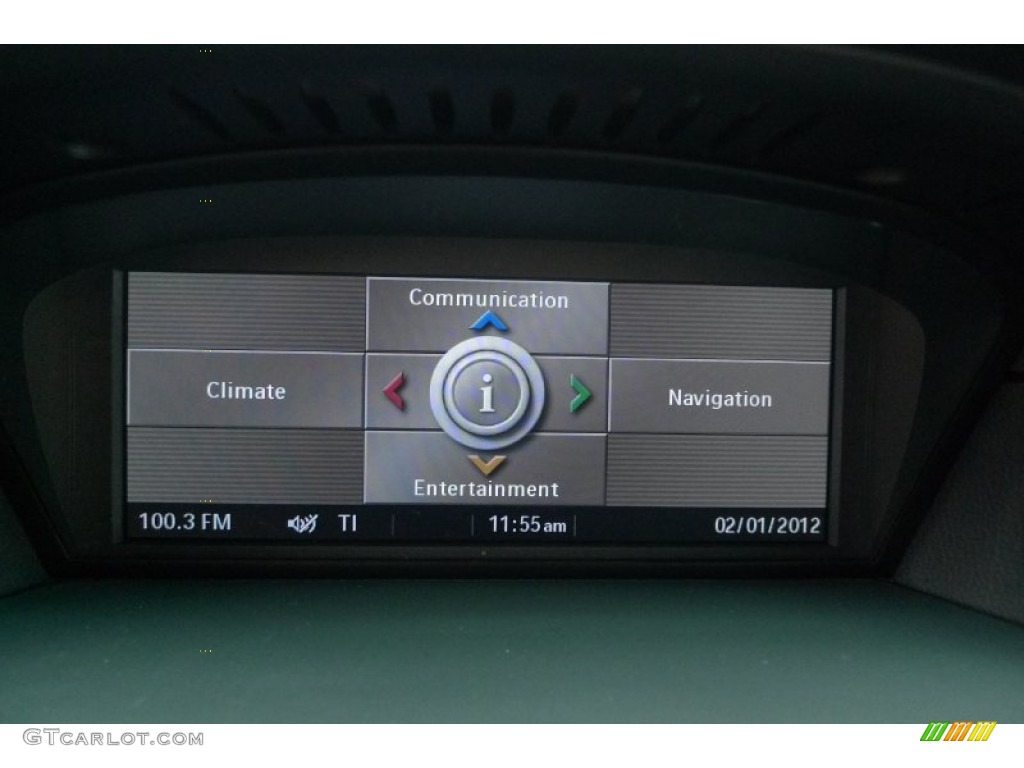 2009 5 Series 535xi Sedan - Space Grey Metallic / Black photo #23