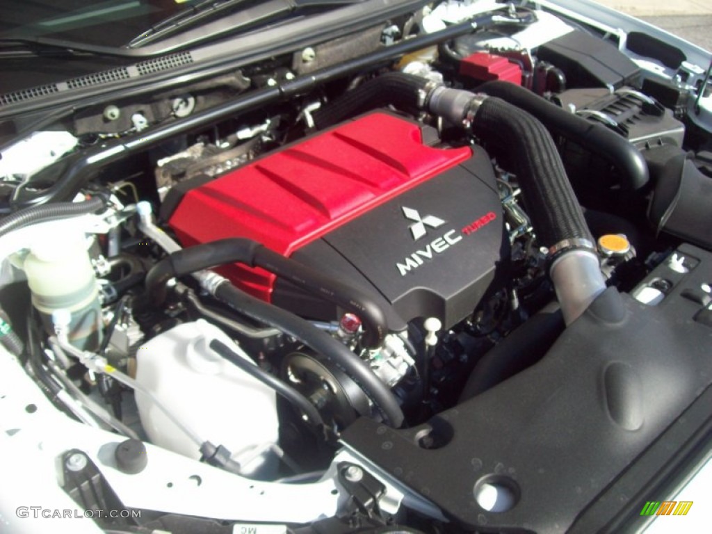 2012 Mitsubishi Lancer Evolution GSR 2.0 Liter Turbocharged DOHC 16-Valve MIVEC 4 Cylinder Engine Photo #60458270