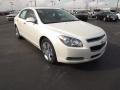 White Diamond Tricoat 2012 Chevrolet Malibu LT Exterior