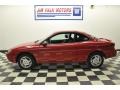 Bright Red 2000 Ford Escort ZX2 Coupe