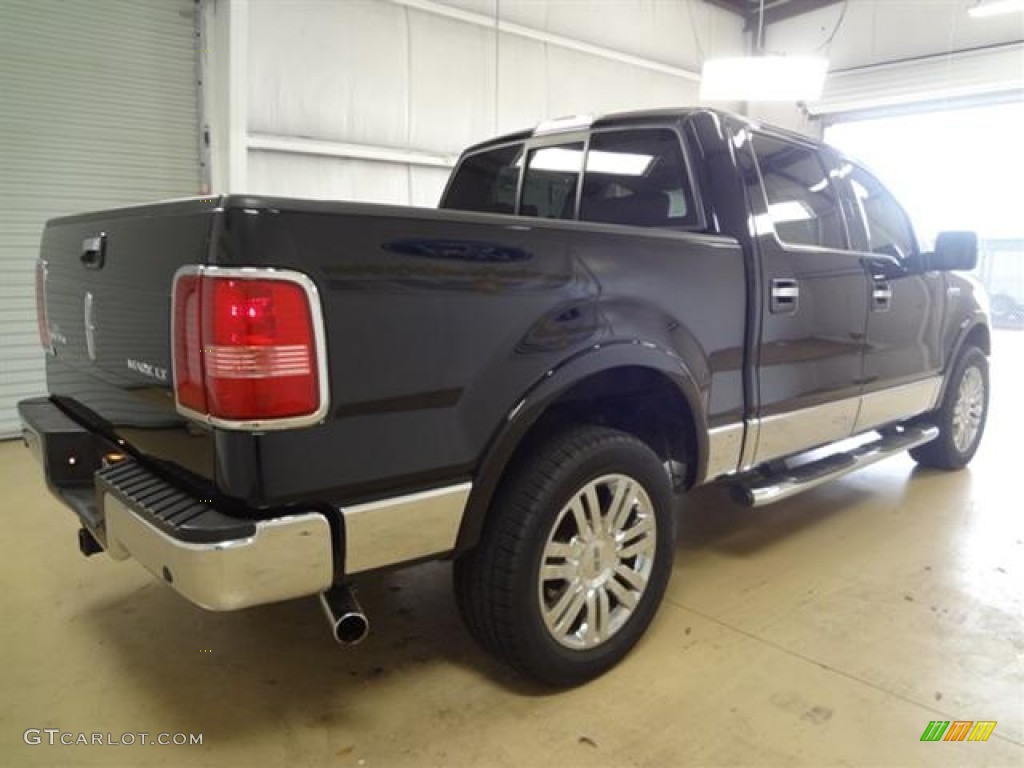2008 Mark LT SuperCrew 4x4 - Black / Black/Dove Grey Piping photo #4
