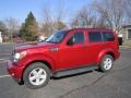 2007 Inferno Red Crystal Pearl Dodge Nitro SLT 4x4  photo #3