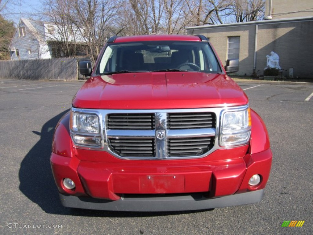 2007 Nitro SLT 4x4 - Inferno Red Crystal Pearl / Dark Slate Gray/Light Slate Gray photo #12