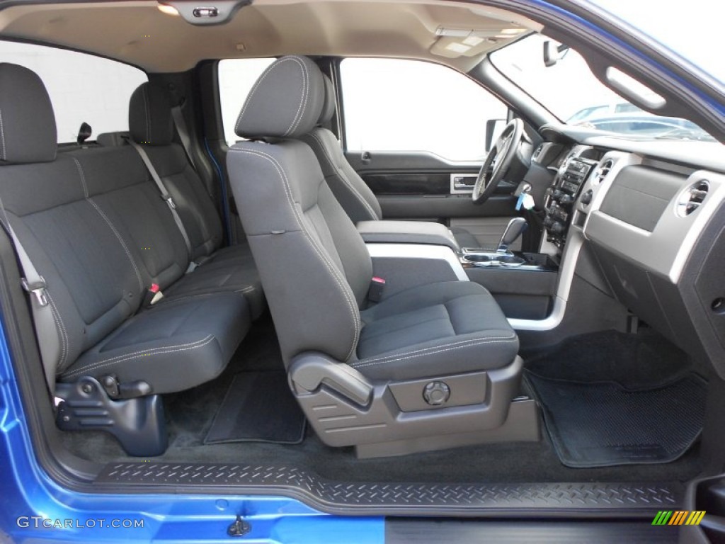 Black Interior 2010 Ford F150 FX2 SuperCab Photo #60462393