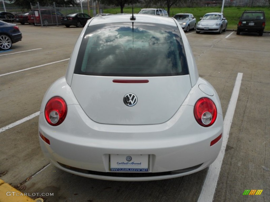 2009 New Beetle 2.5 Coupe - Candy White / Black photo #6