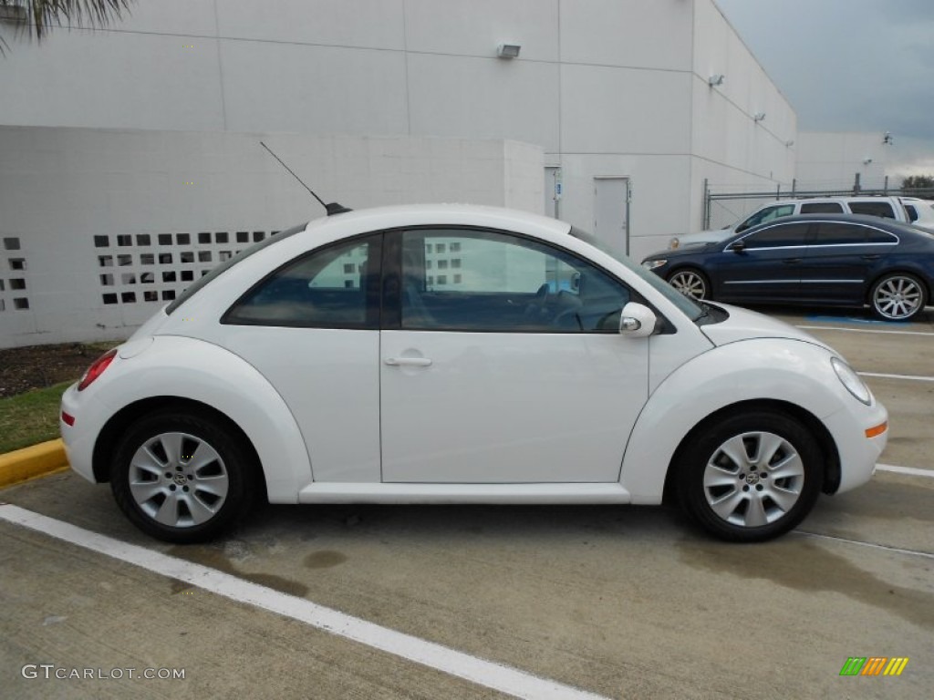 2009 New Beetle 2.5 Coupe - Candy White / Black photo #8