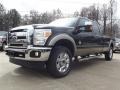 2012 Tuxedo Black Metallic Ford F250 Super Duty Lariat Crew Cab 4x4  photo #3