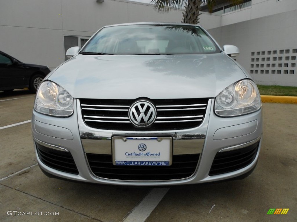 2009 Jetta SE Sedan - Reflex Silver Metallic / Anthracite photo #2