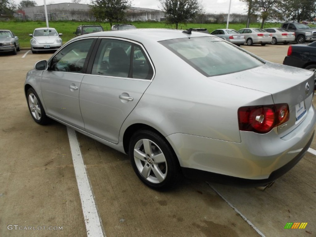 2009 Jetta SE Sedan - Reflex Silver Metallic / Anthracite photo #5