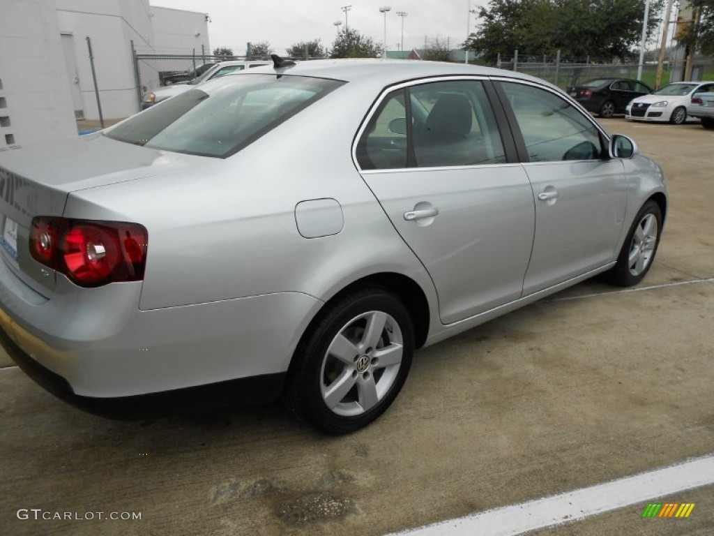 2009 Jetta SE Sedan - Reflex Silver Metallic / Anthracite photo #7