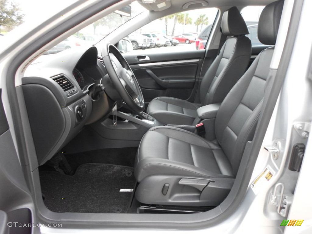 2009 Jetta SE Sedan - Reflex Silver Metallic / Anthracite photo #13