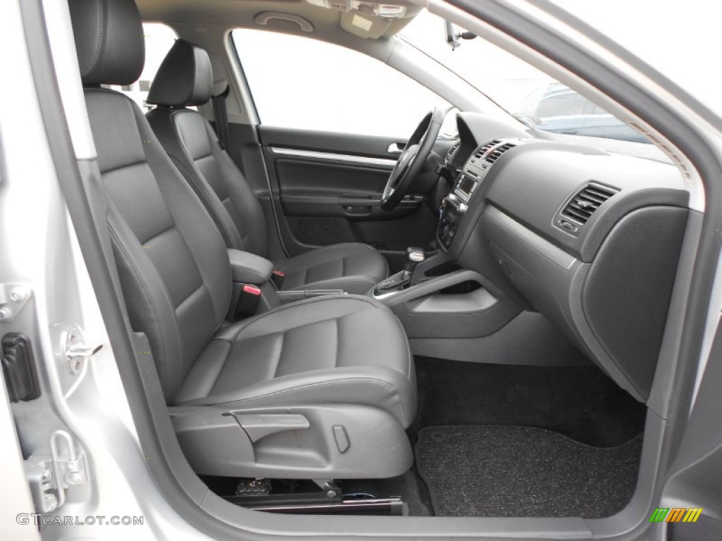 2009 Jetta SE Sedan - Reflex Silver Metallic / Anthracite photo #16