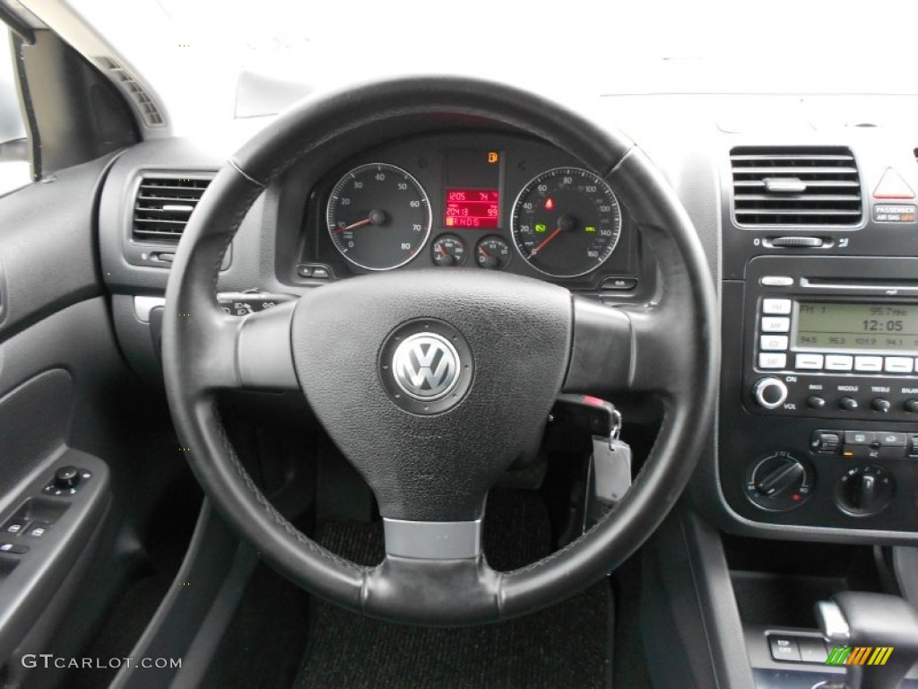 2009 Jetta SE Sedan - Reflex Silver Metallic / Anthracite photo #20