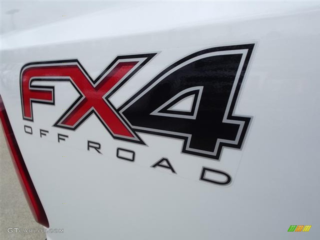 2012 F250 Super Duty Lariat Crew Cab 4x4 - White Platinum Metallic Tri-Coat / Adobe photo #8