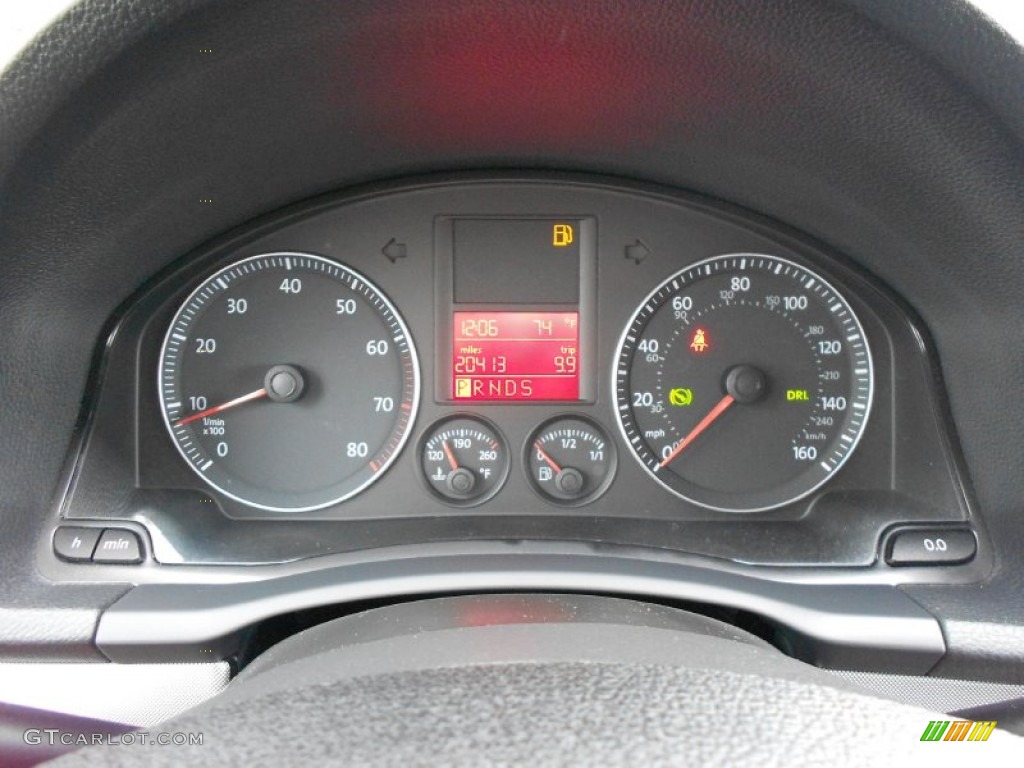 2009 Jetta SE Sedan - Reflex Silver Metallic / Anthracite photo #25