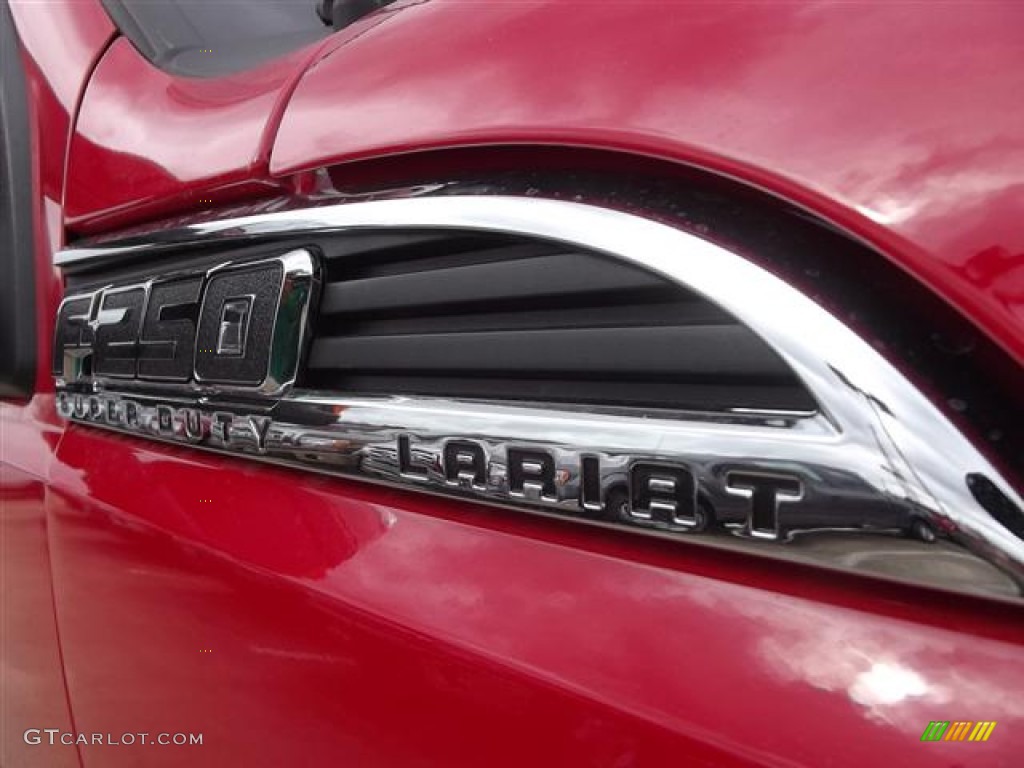 2012 Ford F250 Super Duty Lariat Crew Cab 4x4 Marks and Logos Photo #60463768