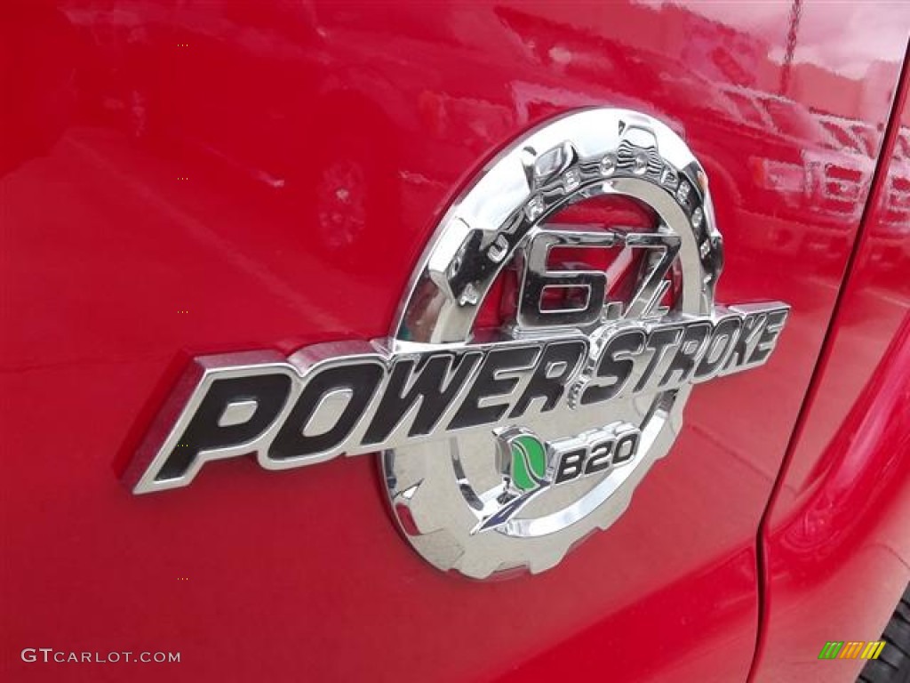 2012 Ford F250 Super Duty Lariat Crew Cab 4x4 Marks and Logos Photo #60463777