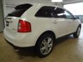 2012 White Platinum Metallic Tri-Coat Ford Edge Limited  photo #4