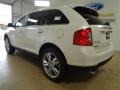 2012 White Platinum Metallic Tri-Coat Ford Edge Limited  photo #6