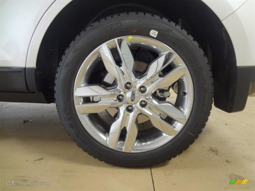 2012 Edge Limited - White Platinum Metallic Tri-Coat / Charcoal Black photo #7