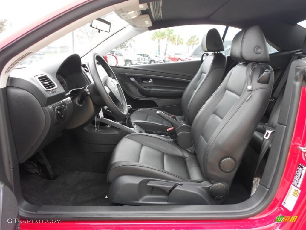 Titan Black Interior 2007 Volkswagen Eos 2.0T Photo #60464161