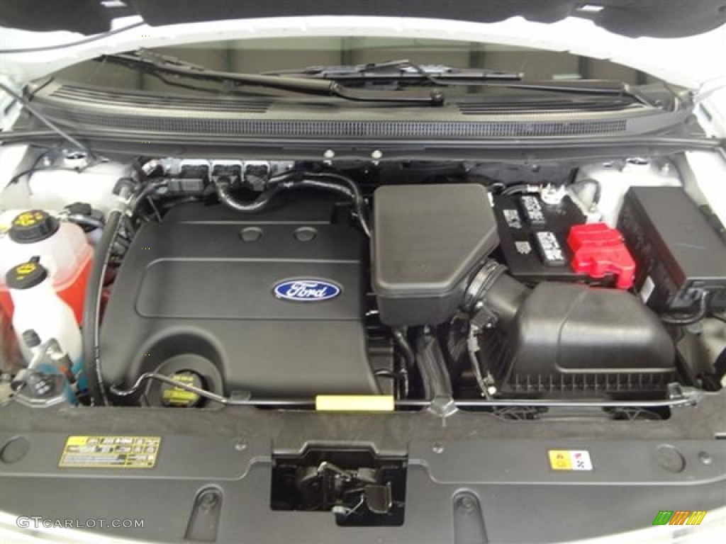 2012 Edge Limited - White Platinum Metallic Tri-Coat / Charcoal Black photo #32