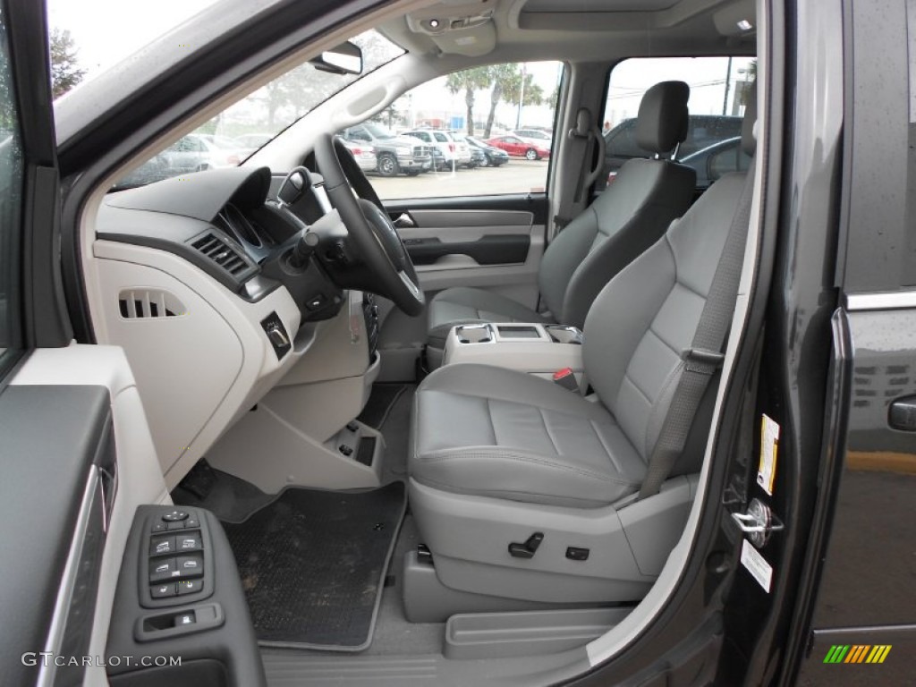 Aero Gray Interior 2012 Volkswagen Routan SEL Photo #60464701