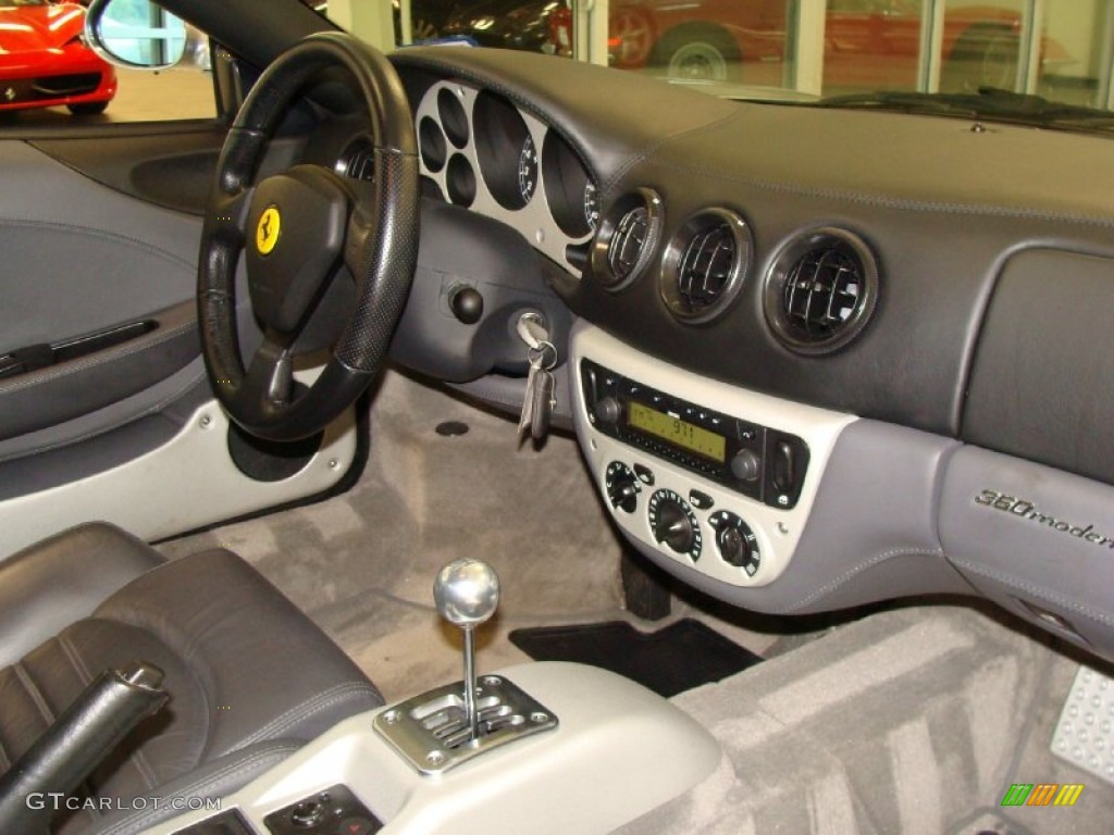 2000 Ferrari 360 Modena Grey Dashboard Photo #60466648